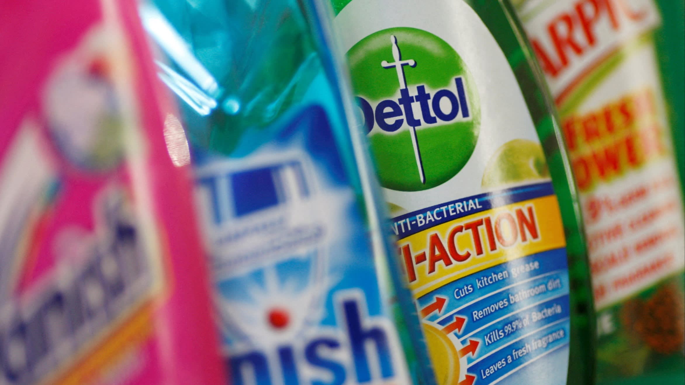 Products produced by Reckitt Benckiser